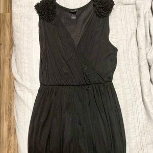 H&M Bubble Dress with Shoulder Embelishment